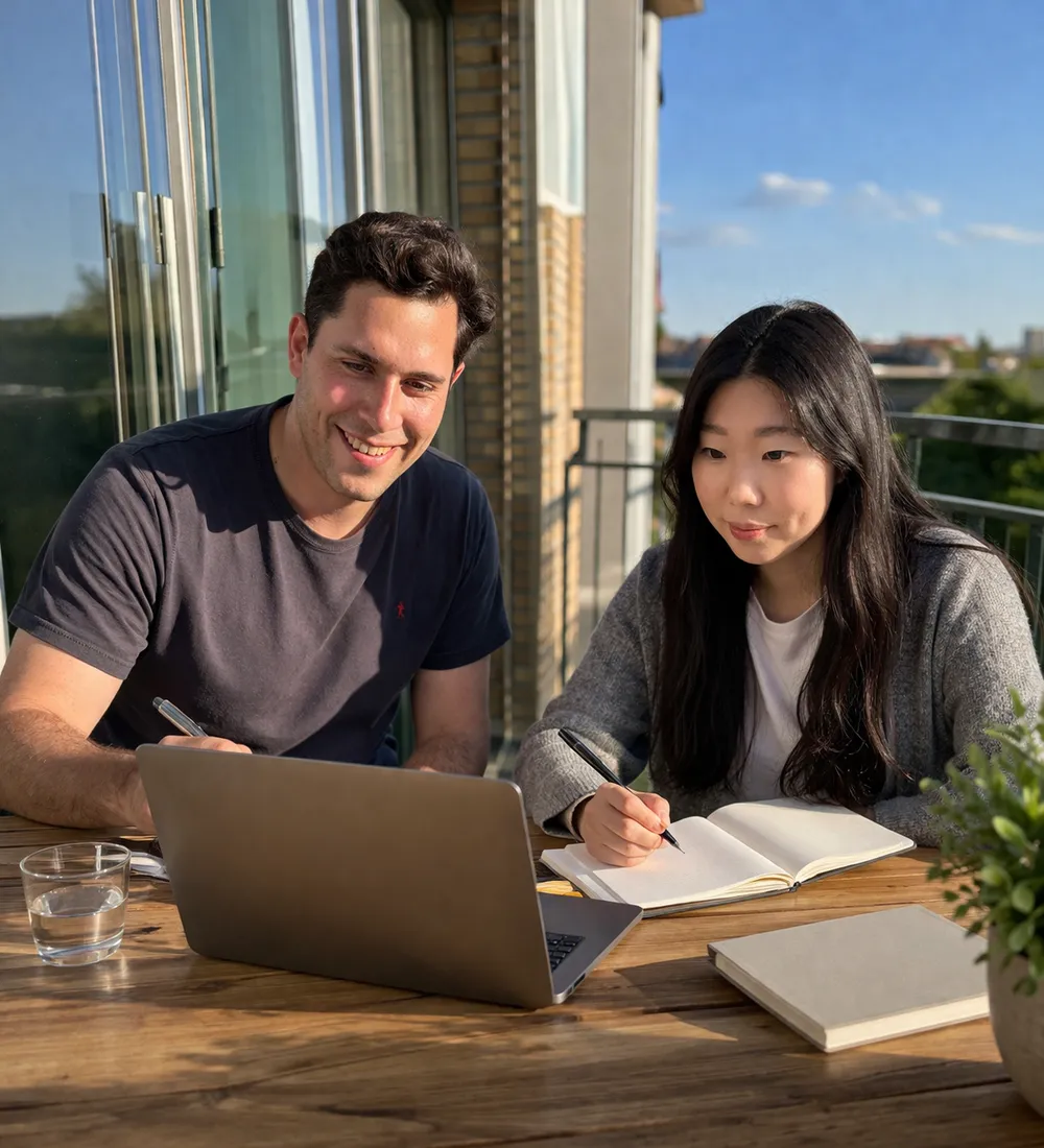 Jeroen Boers and Eloise Cha, co-founders of Addora